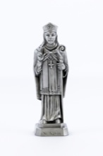 St. Kevin Pewterette Statue
