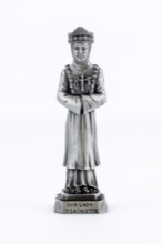 Our Lady of Lasalette Pewterette Statue