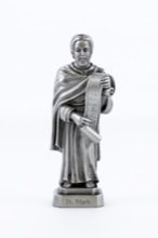St. Mark Pewterette Statue