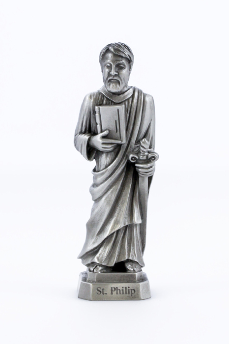 St. Philip Pewterette Statue
