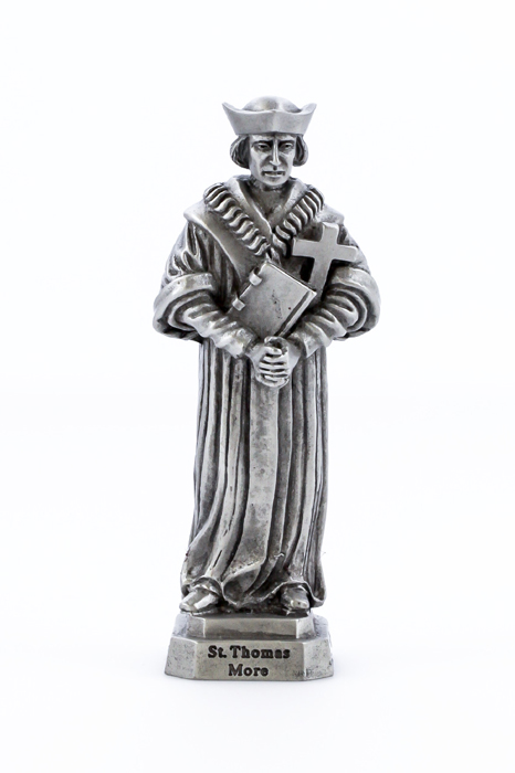 St. Thomas More Pewterette Statue