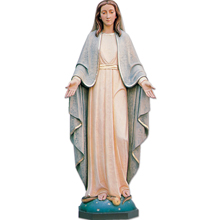 Our Lady of Grace Full Color Statue