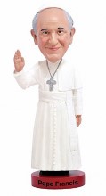 8" POPE FRANCIS BOBBLE HEAD