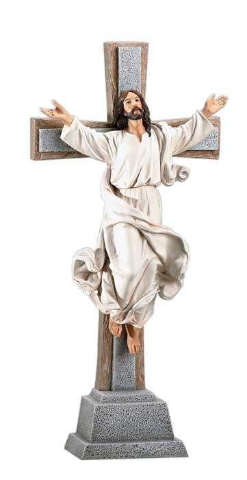 Risen Christ on a Standing Cross