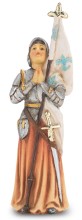 Hand Painted St. Joan of Arc Statue