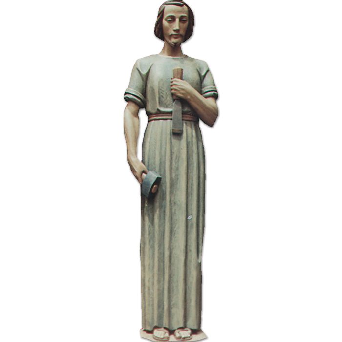 St. Joseph the Worker 3/4 Round Statue