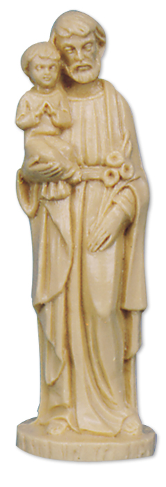 6" Plastic St. Joseph and Child