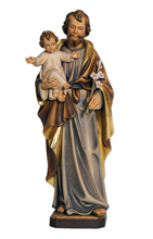 St. Joseph and Infant Italian Made Statue