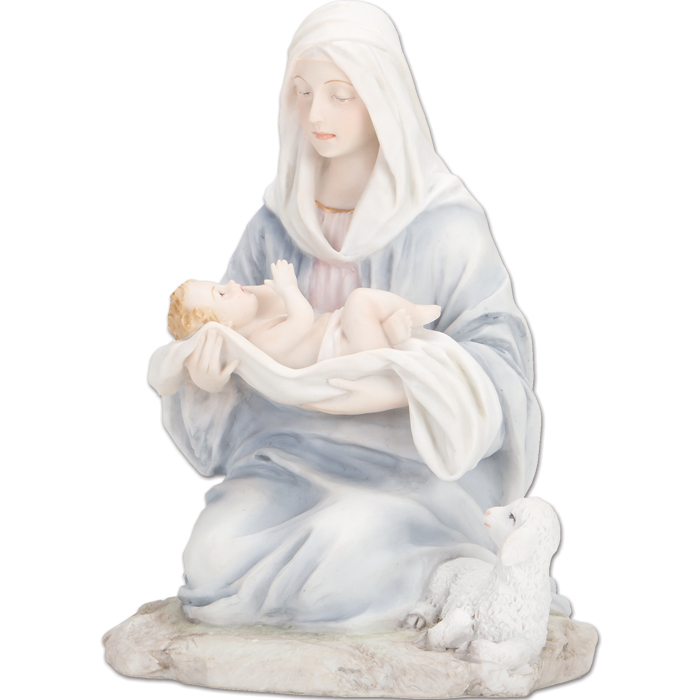Kneeling Madonna with Child