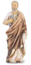Hand Painted St. Peter Statue