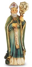 Hand Painted St. Patrick Statue