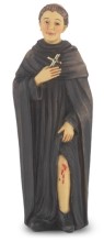 Hand Painted St. Peregrine Statue