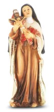 St. Teresa of Calcutta Hand-painted Resin Statue