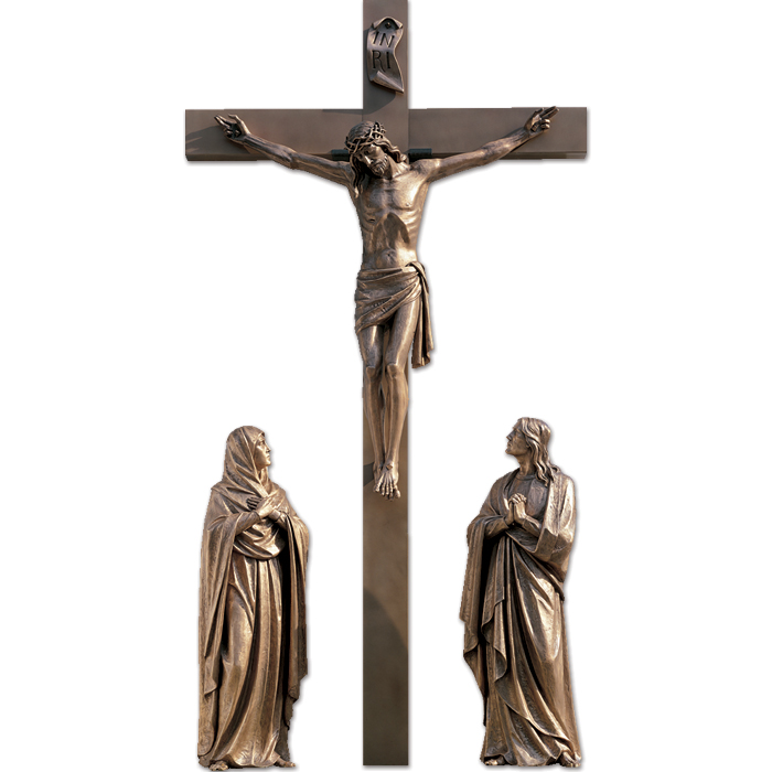 Crucifixion Scene Statues