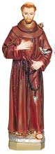 St. Francis of Assisi Vinyl Molded Statue