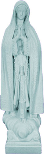 Granite Vinyl Our Lady of Fatima Statue