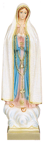 Full Color Vinyl Our Lady of Fatima Statue