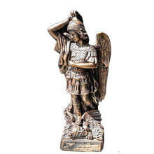 19" St. Michael the Archangel with Scale Statue