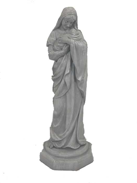 28" Madonna and Child Statue