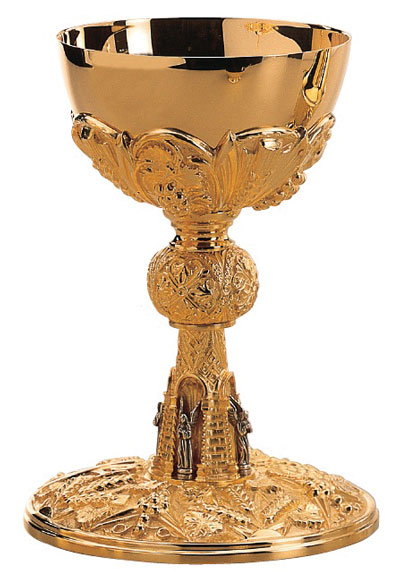 Florentine Chalice & 6 1/2 Scale Paten "E"