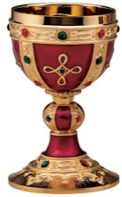 The Visigoth Chalice & Scale Paten | 24Kt Gold Plated