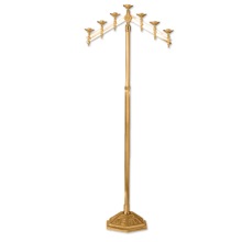 Standing Candelabra with Adjustable Arms