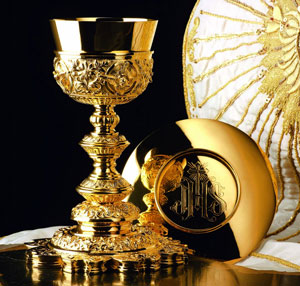 Baroque Chalice & Scale Paten