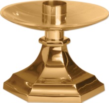 Bronze Altar Candlestick