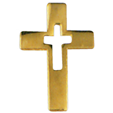 Cross Lapel Pin