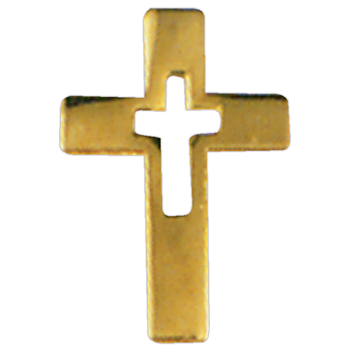 Cross Lapel Pin