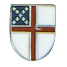 Episcopal Shield Lapel Pin