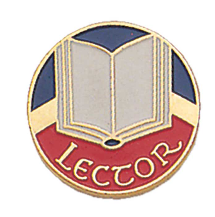 LECTOR LAPEL PIN