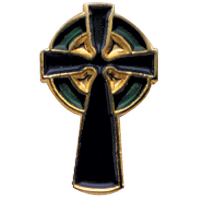 Celtic Cross Lapel Pin