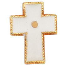 Mustard Seed Cross Lapel Pin