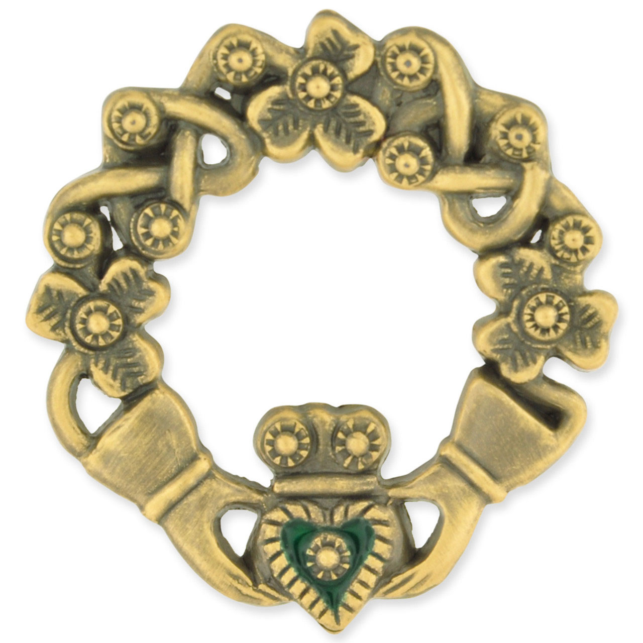 Irish Claddagh Pin