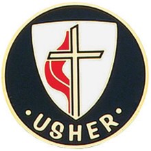 Methodist Usher Lapel Pin