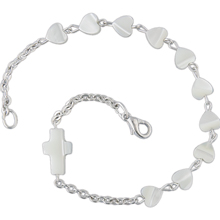 Mother of Pearl Rosary Bracelet