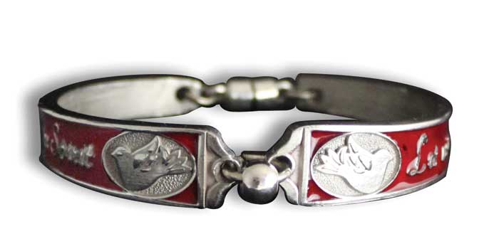 Holy Spirit Silver Plated Bracelet