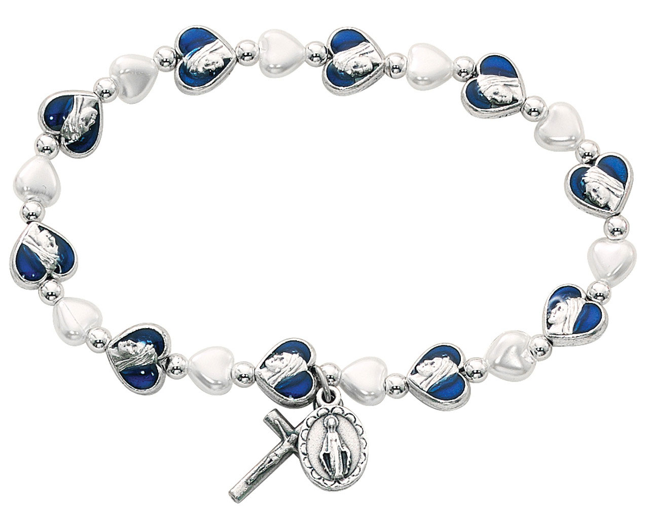 Miraculous Heart Stretch Bracelet