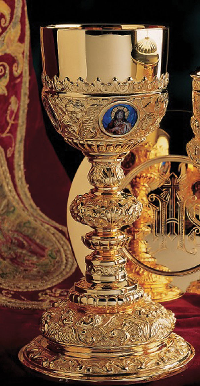 Repoussé Chalice & Paten