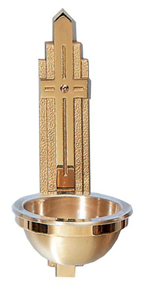 Bronze Wall Holy Water Font