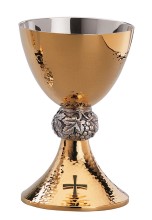 Sterling Silver Cup Gold Plated Chalice