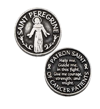 St. Peregrine Pocket Coin