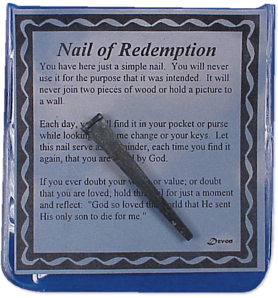 Lenten Nail Pocket Reminder