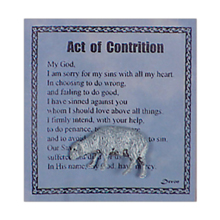 Act of Contrition Pocket Piece