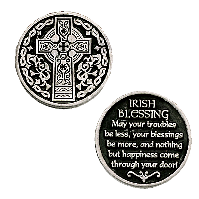 Irish Blessing Pocket Coin