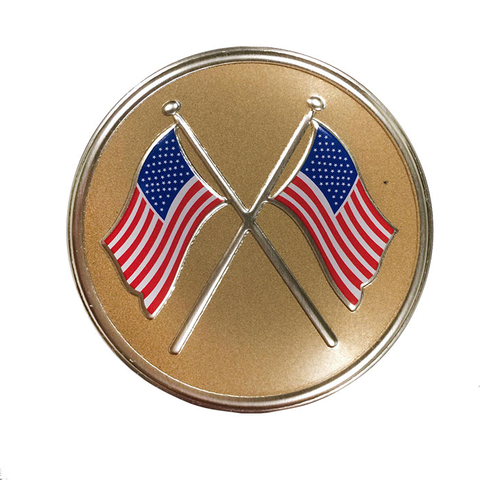 American Flag Adhesive Emblem
