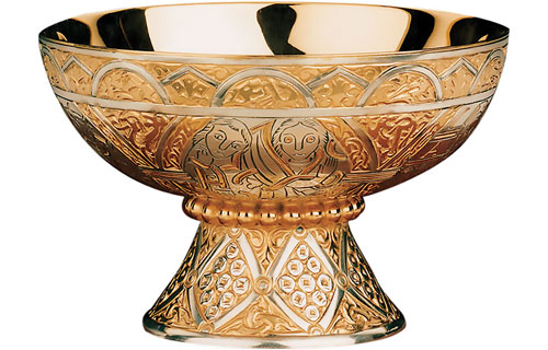 Tassilo Open Ciborium - All Brass