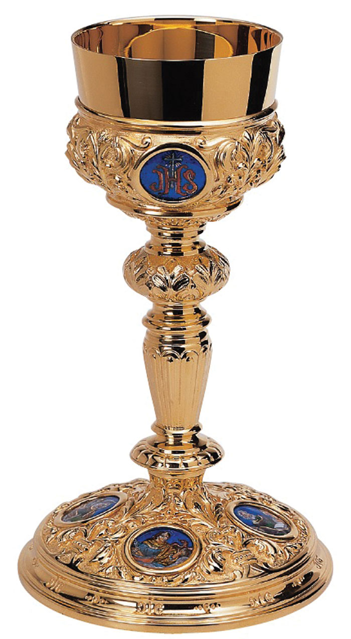 Fire Enamel Chalice & Paten