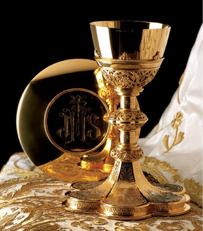 Life of Christ Chalice & 6 1/4 Scale Patem